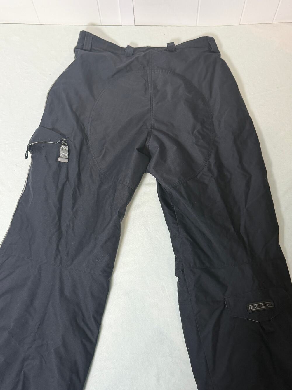 Vintage Nike ACG Cargo Pants Black Outer Layer 3 Water Resistant Womens Large